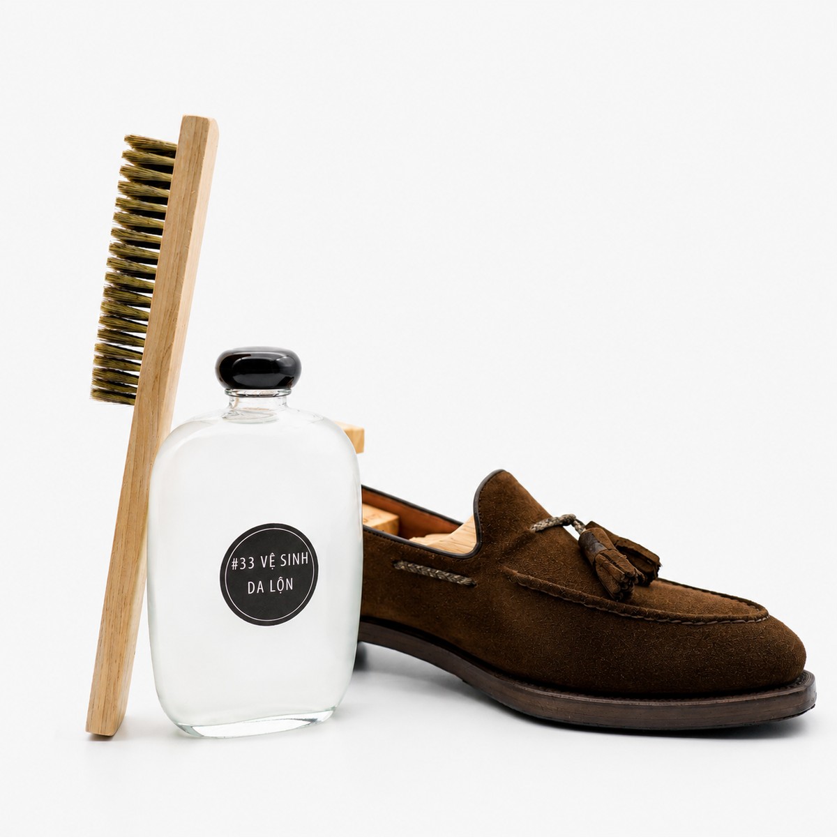 Suede shoe cleaning combo