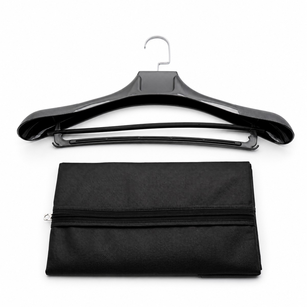 Hangers & storage bags for leather