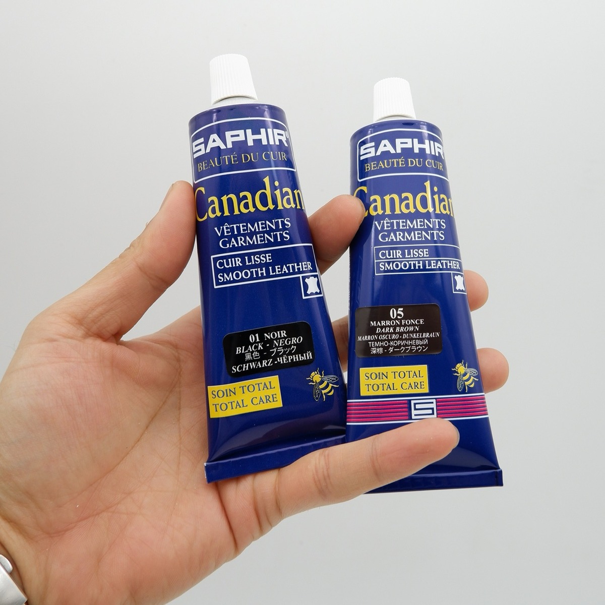 Saphir Canadian leather-jacket wax