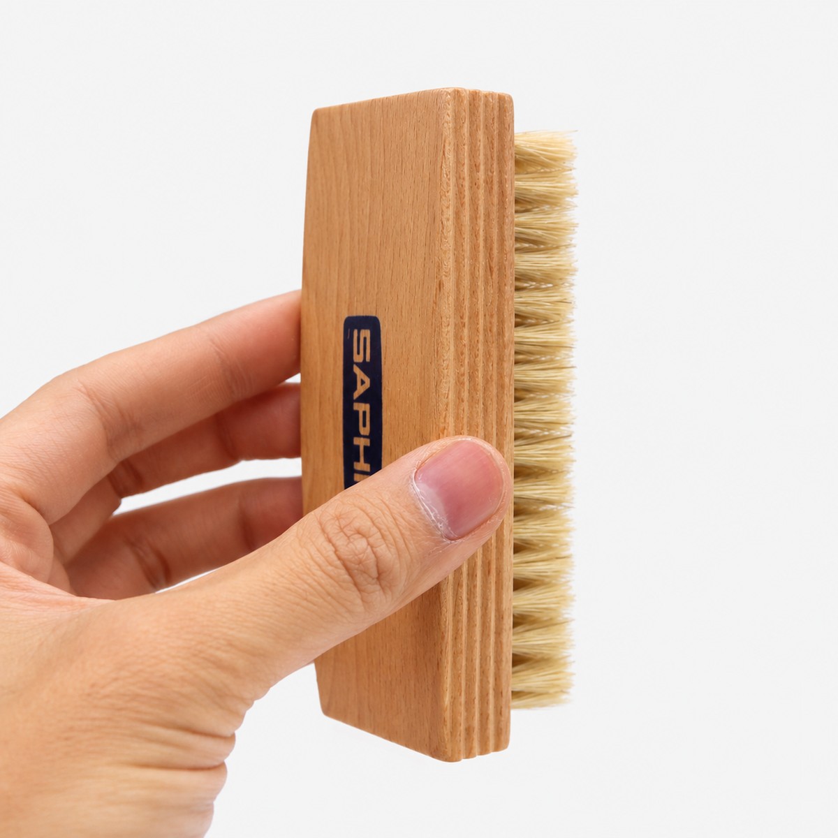 Saphir hog-bristle brush
